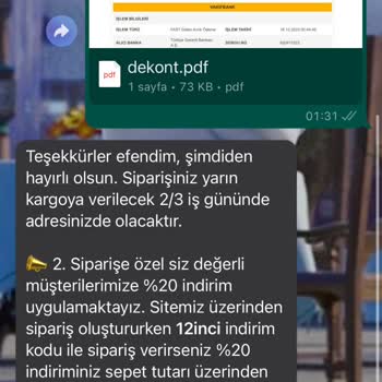 İncimia Design Online Alışverişte Mağduriyet