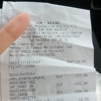 LC Waikiki Lekeli Ürün Ve Çekme Sorunu