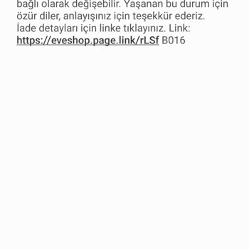 Eve Kozmetik Mağazası Satın Alınan Ürünleri Tedarik Edemiyor