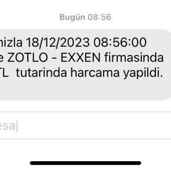 Exxen Zotlo Üyelik Olmadan Para Kesiyor