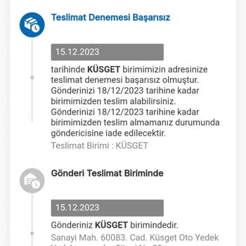 MNG Kargo, Kargoyu Teslim Etmiyor