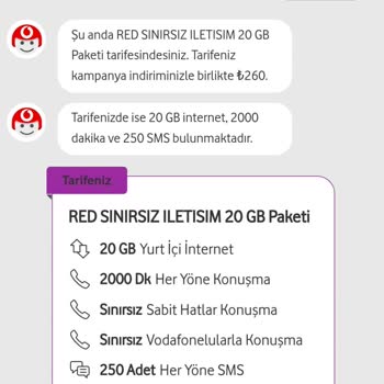Vodafone Tarife Yanıltması Yapıyor