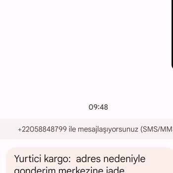 PTT Kargo Kargo İadesi Bahanesiyle Şüpheli Mesaj