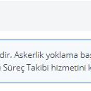 E-Devlet (Turkiye.gov.tr) Asal Yoklama Başvurusu Sorunu