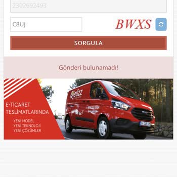 Madame Coco Sipariş Numarasını Giriyorum Ve Kargo Bulunamamaktadır Diyor