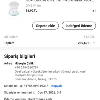 Aliexpress "teslimat Onayı" Sorunu