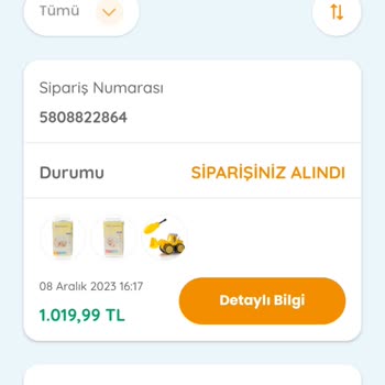 Ebebek Siparişini Kendi Canları İstediğinde İptal Ediyor.