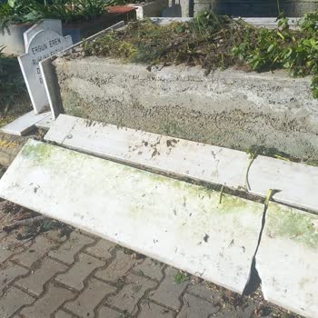 T. C. Cumhurbaşkanlığı Mezarlığa Zarar Verilmesi