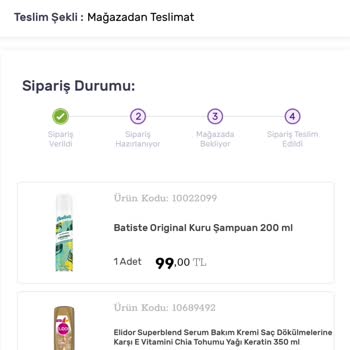 Gratis Siparişim 16 Gündür Gelmedi