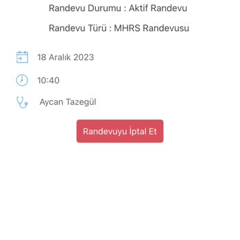 Beylikdüzü Devlet Hastanesi Randevum İptal Edildi
