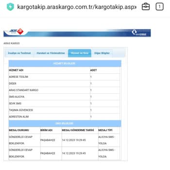 Aras Kargo Paşabahçe Şubesi Kargomu Göndermiyor