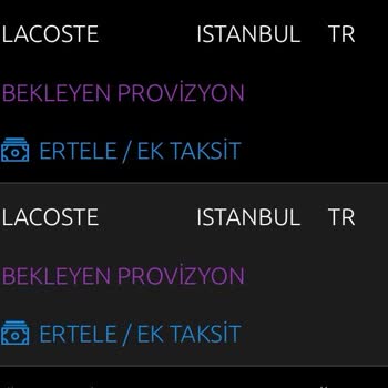 Lacoste Web Sitesi Sipariş Oluşturmadan Ücreti Kartımdan Çekti