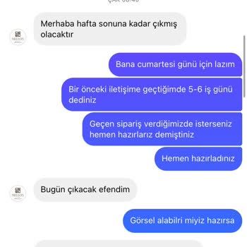 Mellon Çikolata Teslimatı Yapılmayan Sipariş