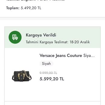 Boyner'den Aldığım Versace Çantanın Toz Torbası Neden Yok?