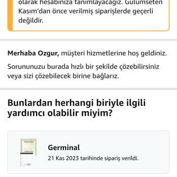 Amazon Gülümseten Kasım İndirim Kuponu Tanımlanmaması