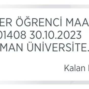 Kariyer Kapısı Staj Ücretinin Denildiği Kadar Yatmaması