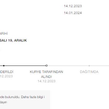 Kargoist Kargomu Getirmiyor, Numaraya Ait Gönderi Yok Deniyor.