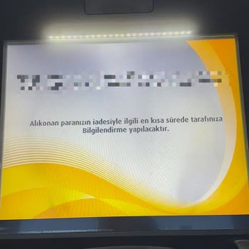 VakıfBank Bankamatik Paramı Alıkoydu