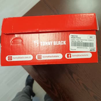 FLO Ayakkabı Tonny Black Ayakkabı Numarası Değişikliği