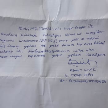 Anadolu Sigorta Konut Sigortası Hayal Kırıklığı!