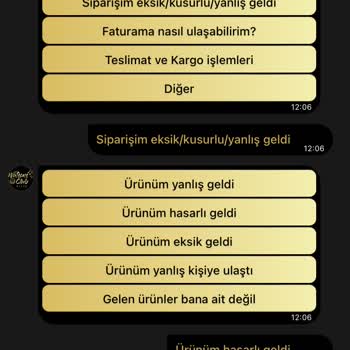 Watsons Mobil Üzerinden Yapılmış Alışveriş