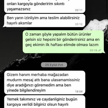 Bernardo Ürünleri Göndermiyor Ellerinde Olmayan Ürün Satıyorlar