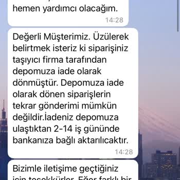 Pull And Bear Para İademi Yapmıyor
