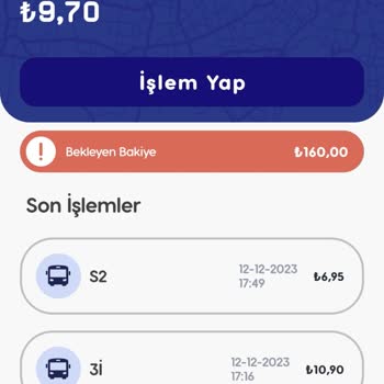 BURULAŞ Bukart Dolum Yaptım Beklemede Diyor