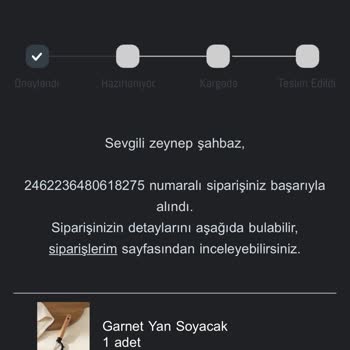 Madame Coco Siparişim Gelmedi 1 Al Olacak