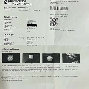 Media Markt Ve Altar Grup Kulaklığımı Geri Vermiyor