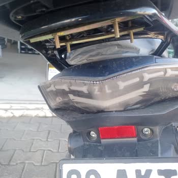 RKS Motor New Line 125 Arka Stop Su Alıyor