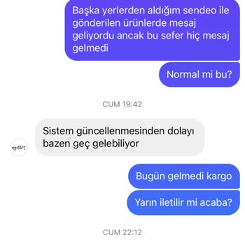 Aydart Siparişimi Teslim Etmiyor!