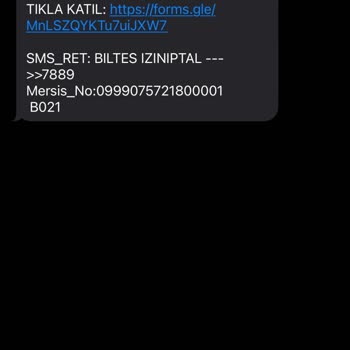 Biltes Koleji Pazarlama SMS'leri İptal Olmuyor.