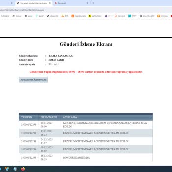 Kuryenet 32 Gündür Kartımı Bana Ulaştırmıyor. Kınıyorum.