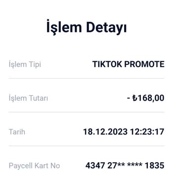 TikTok Para İade Etmiyor