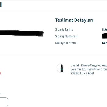 Cosmopera Markası Kargo Bilgilerini Vermiyor