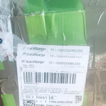 Sürat Kargo Geç Ve Ambalajı Parçalanmış Teslim Edilen Kargo