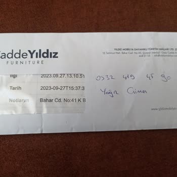 Yatsan Satış Sonrası Hizmetsizlik
