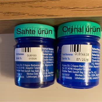 Vicks Orijinal Olmayan Ürün Satışı