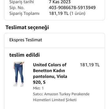 Amazon Ayıplı Ve Defolu Ve Sipariş Dışı Ürün Gönderimi
