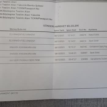 PTT Kargo Kargo Gecikti Halen Elime Gelmedi