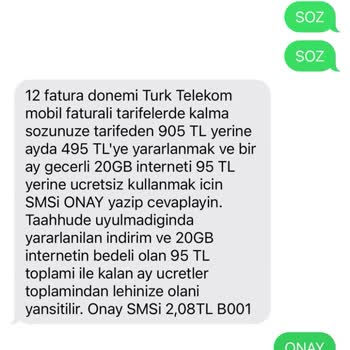 Türk Telekom Paket Fiyat Haksızlığı