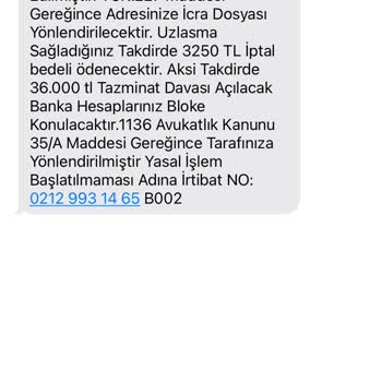 0212 993 14 65 Jigololuk Sitesin Den Tarafıma Gelen SMS