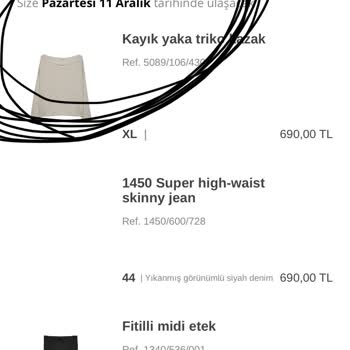 Stradivarius Uygulamasının 20 Günde Siparişimi Yollayamaması