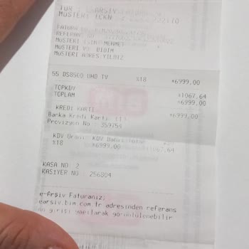 BİM Dijitsu Televizyonu İade Almıyor