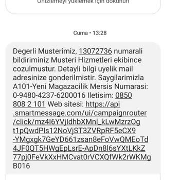 A101 İnternet Alışverişten Aldığım Ürünün Teslim Edilmemesi Hakkında