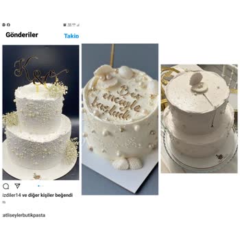 Tatlı Şeyler Butik Pastanın İstediğimiz Görsel Ve Lezzette Olmaması