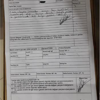 Yağcı Otomotiv Balıkesir'deki Otomotiv Bayiinde Yaşanan Araç Sorunları