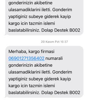 Sürat Kargo Esenyurt Aktarma Ürünlerimi Kaybetti