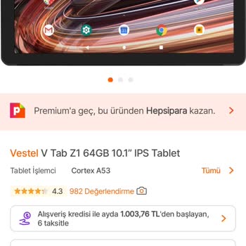Vestel Tablet Yedek Parça
